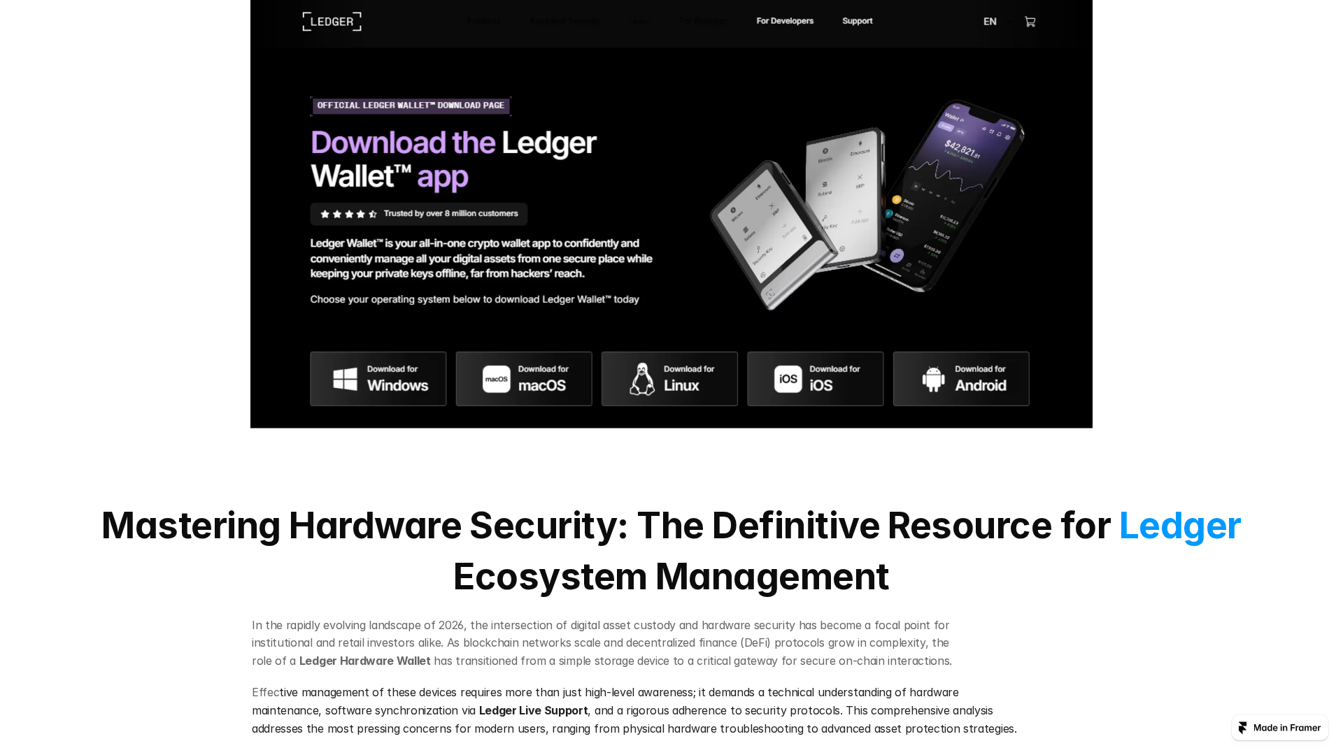 Screenshot of ledgeerlive-opeen.framer.media