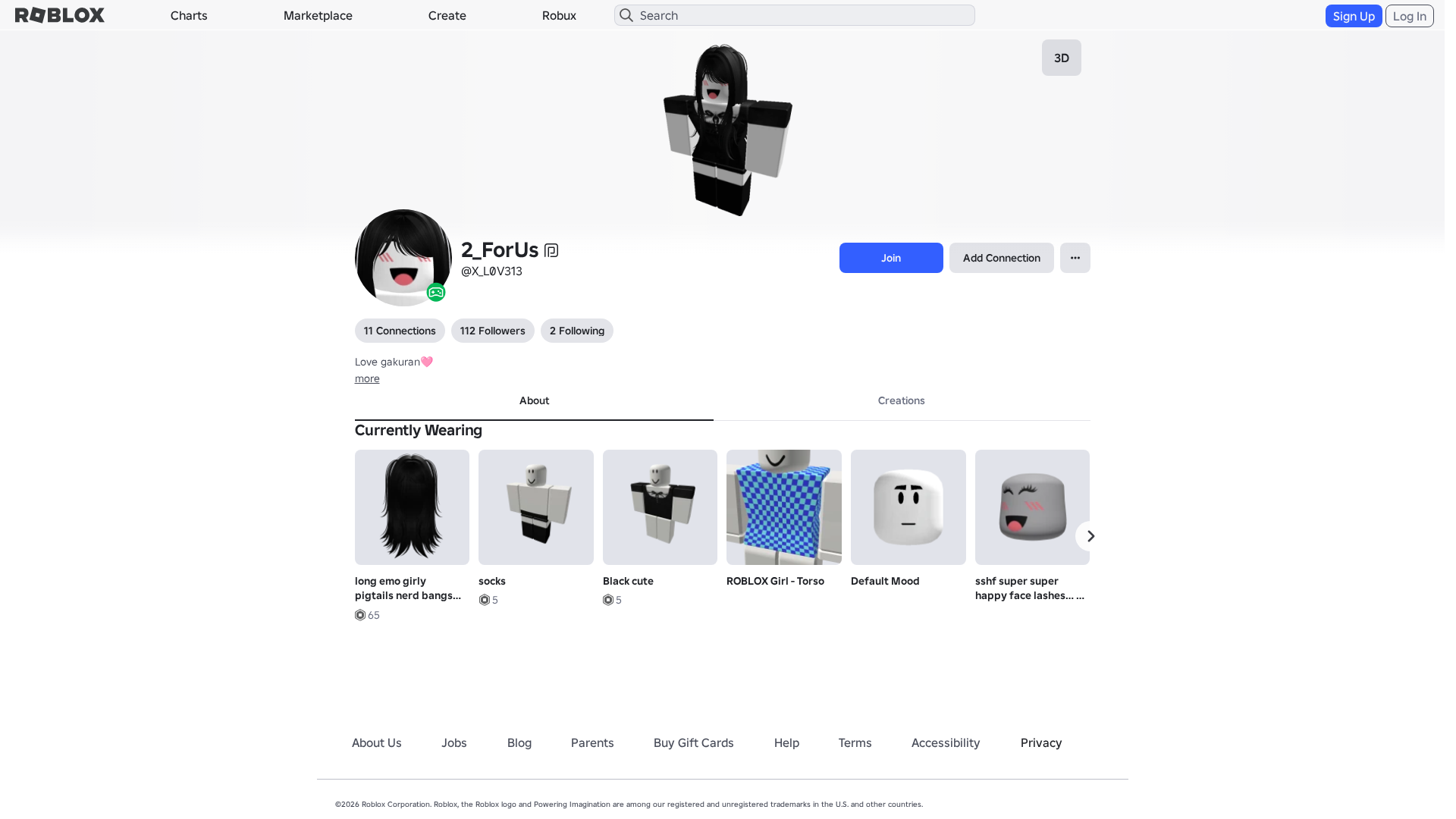 Screenshot of www.roblox.com.ml