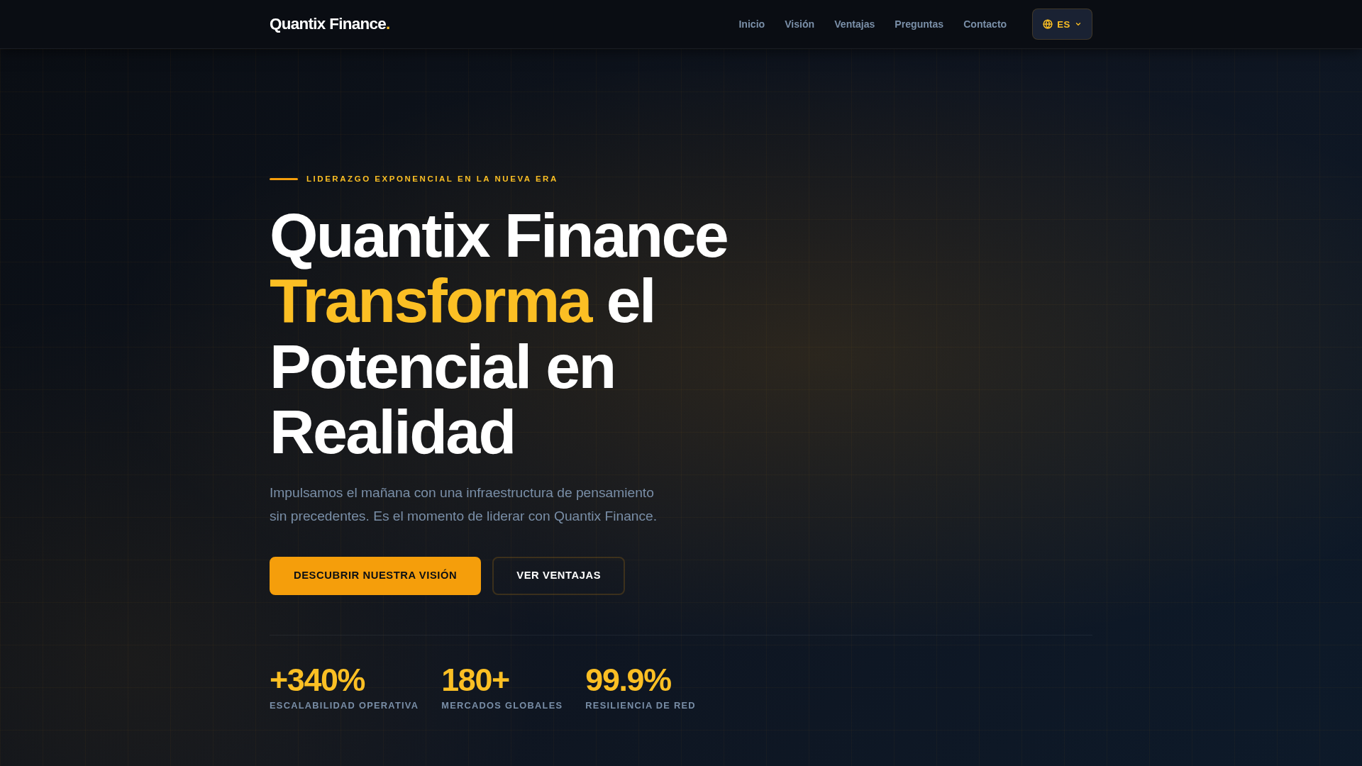 Screenshot of quantixfinance.net