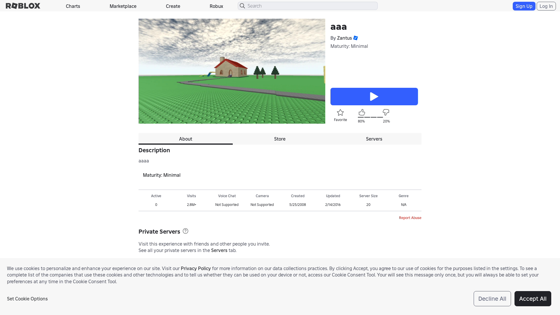 Screenshot of roblox.net.pk