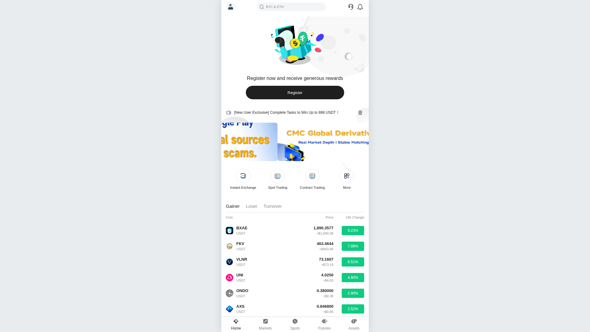 Screenshot of kronex.life