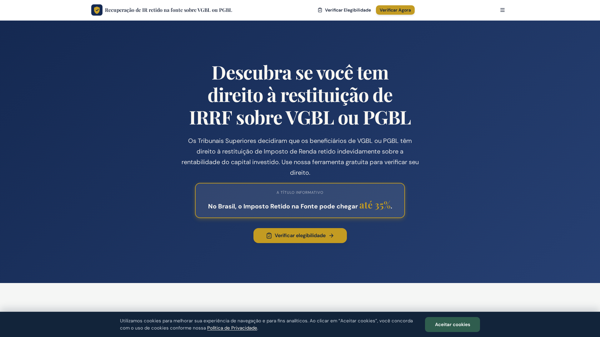 Screenshot of restituicaoirvgbl.com.br