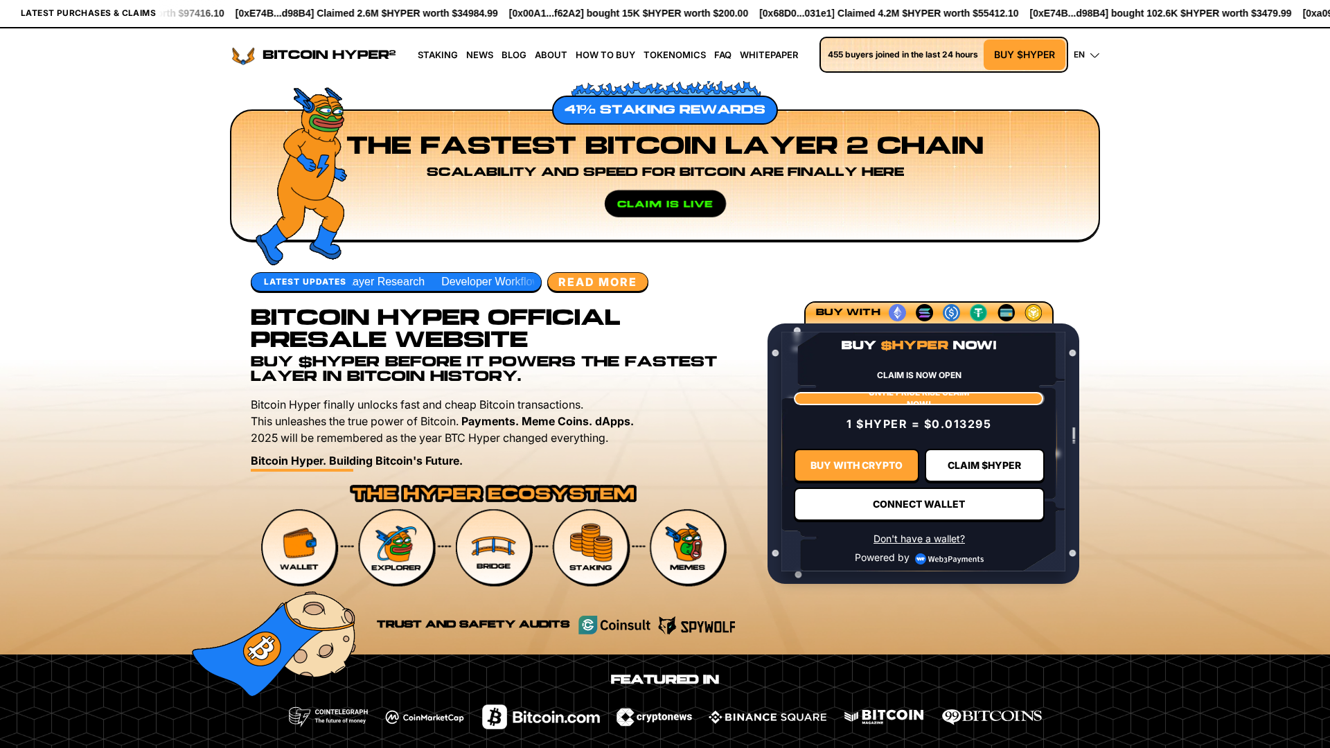 Screenshot of bitcoin-hyper-claimportal.pages.dev