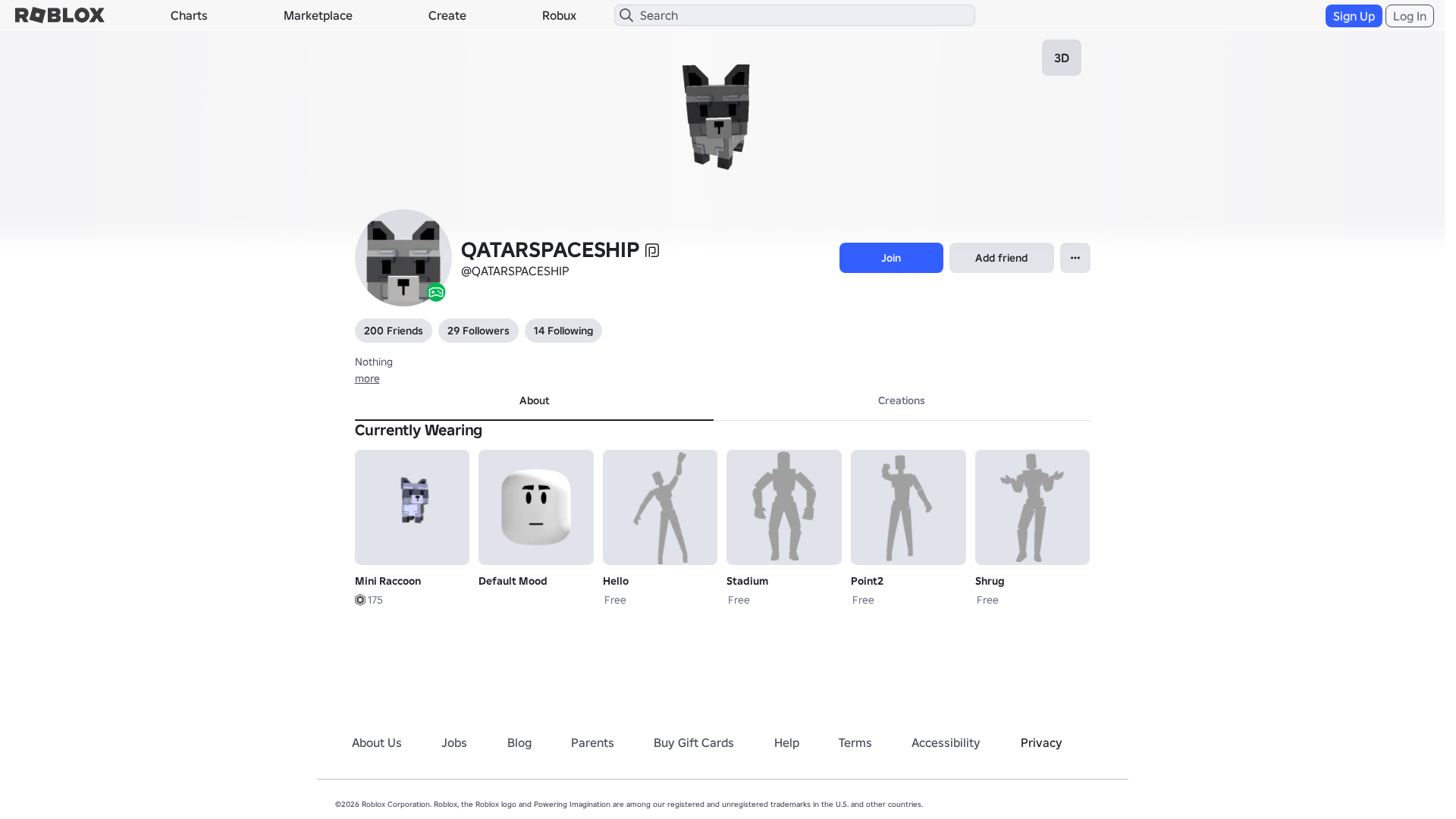 Screenshot of roblox.com.ml