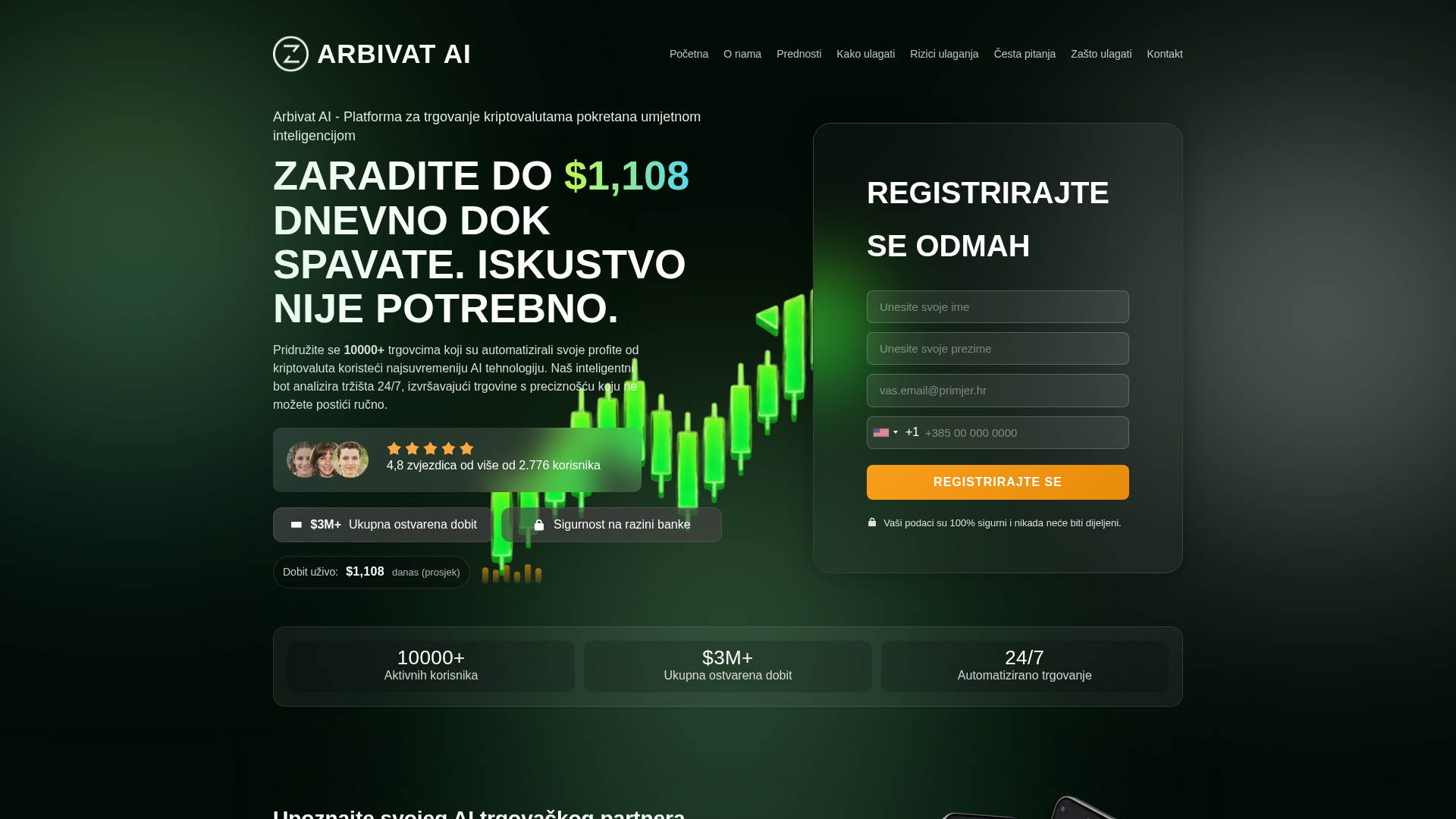 Screenshot of arbivatai.net