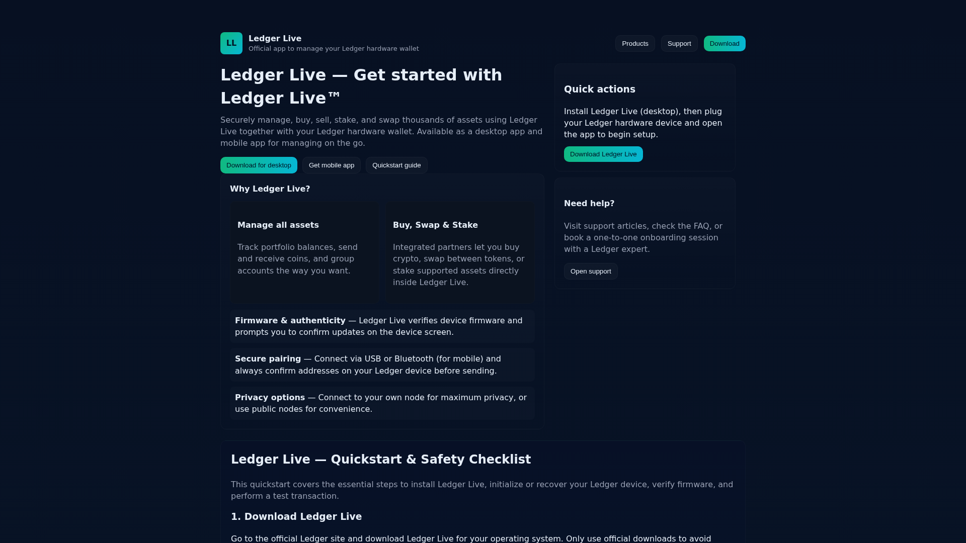 Screenshot of nanox-live-wallet.pages.dev
