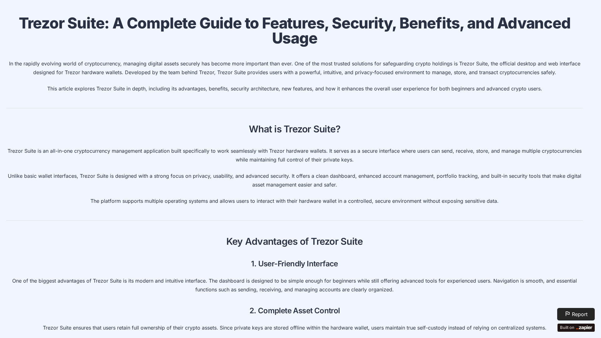 Screenshot of teach-trazzr.zapier.app