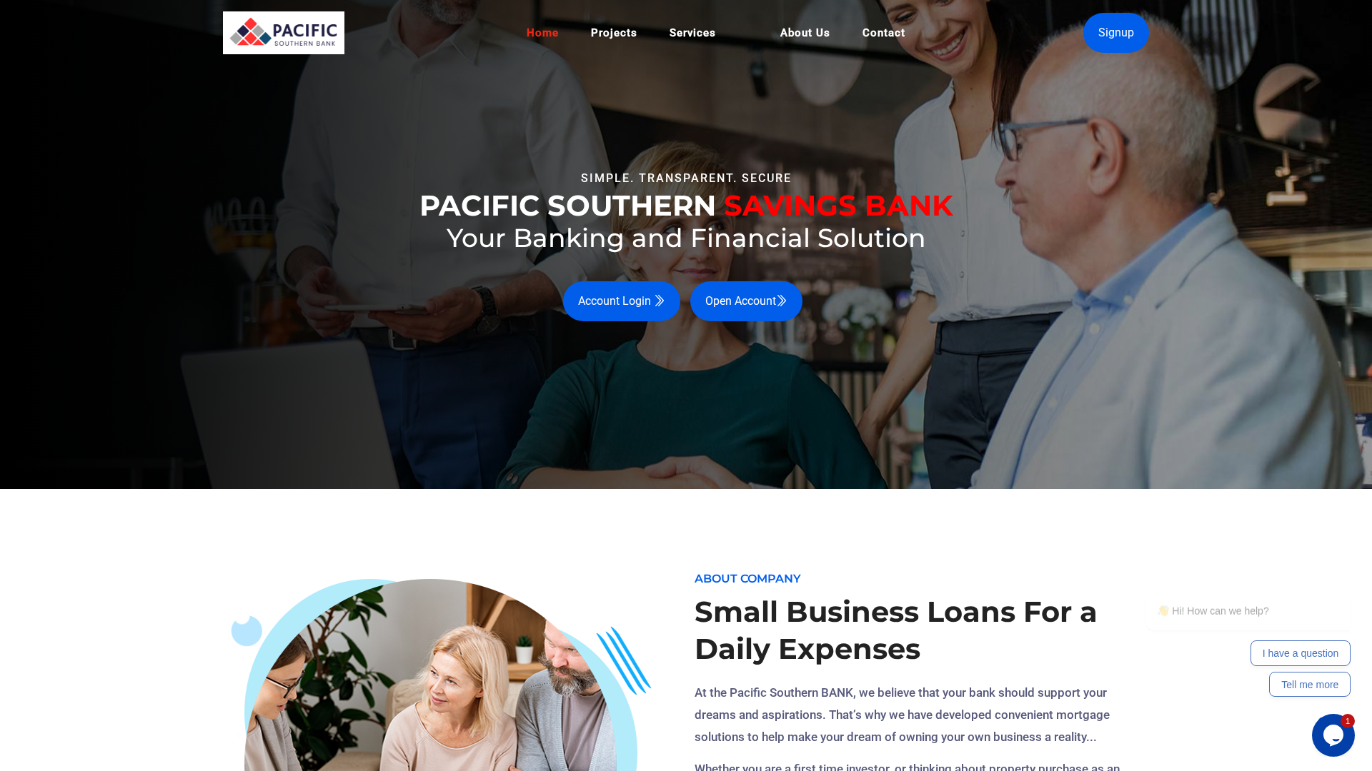 Screenshot of pacifsern.com
