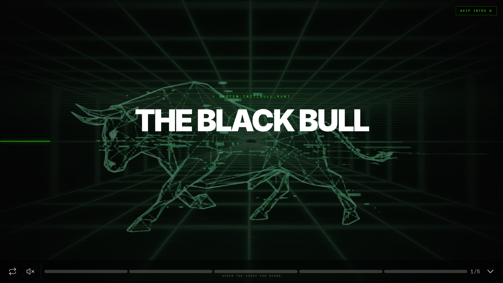 Screenshot of blackbullsol.com