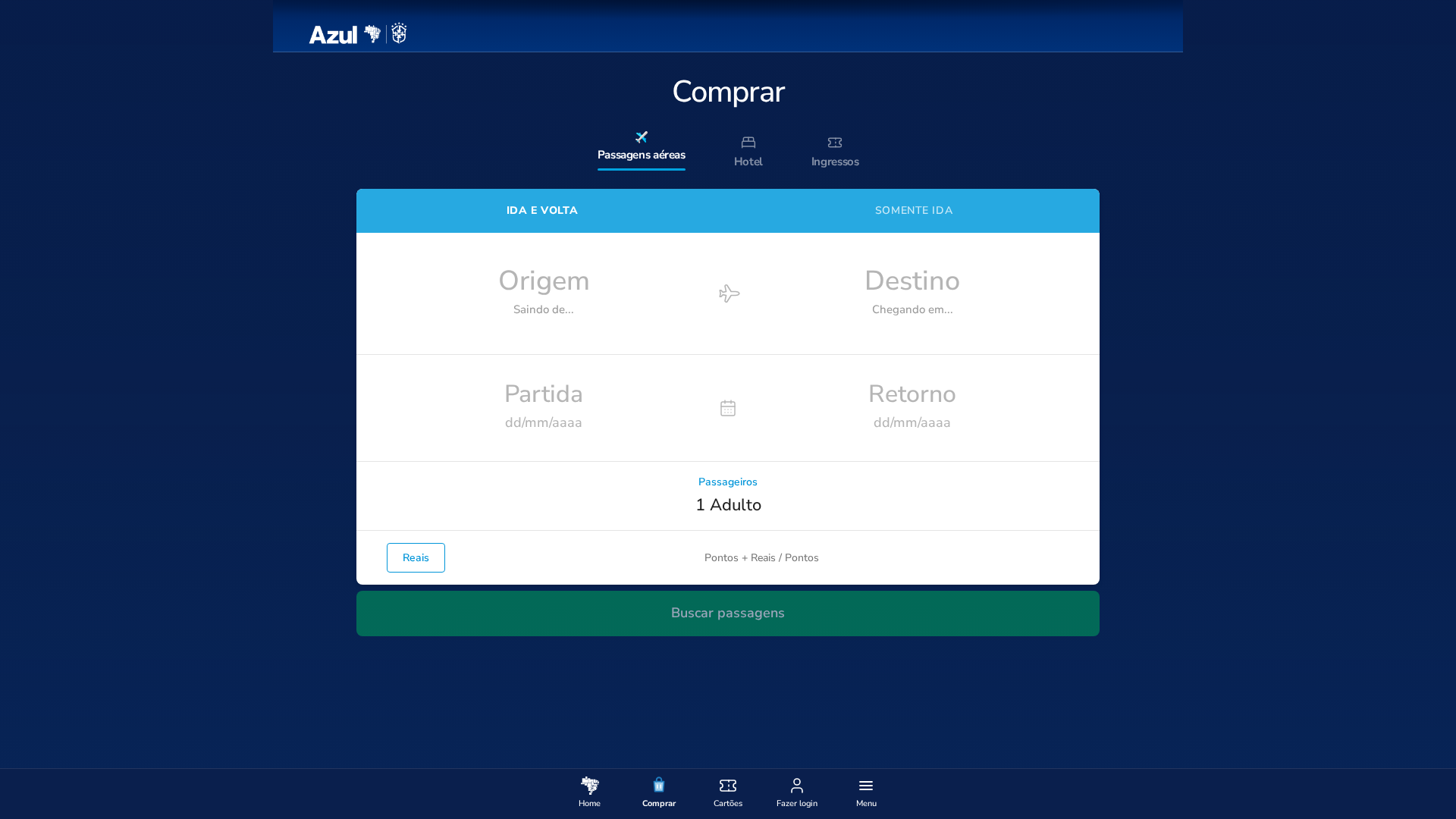 Screenshot of ofertaseguravoeazulemissoes.vercel.app