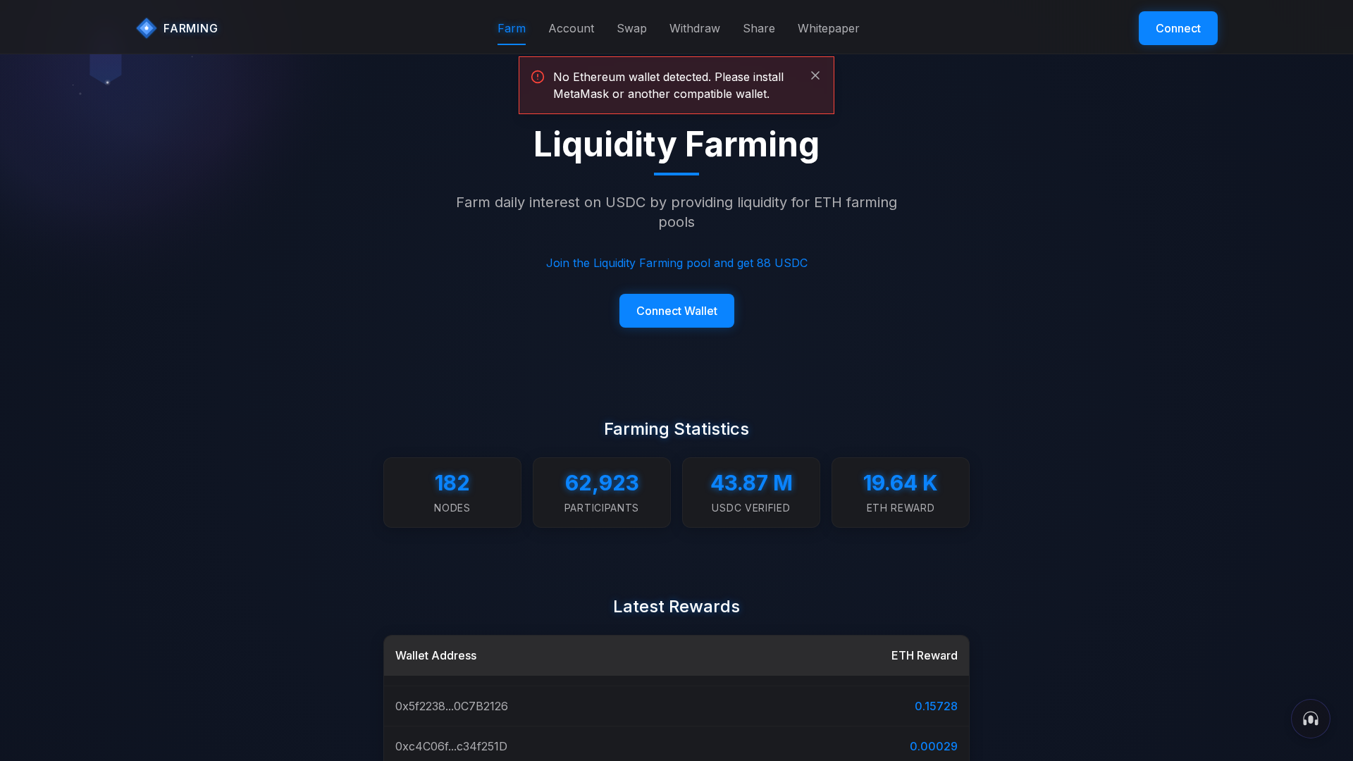Screenshot of hashcloud.vercel.app