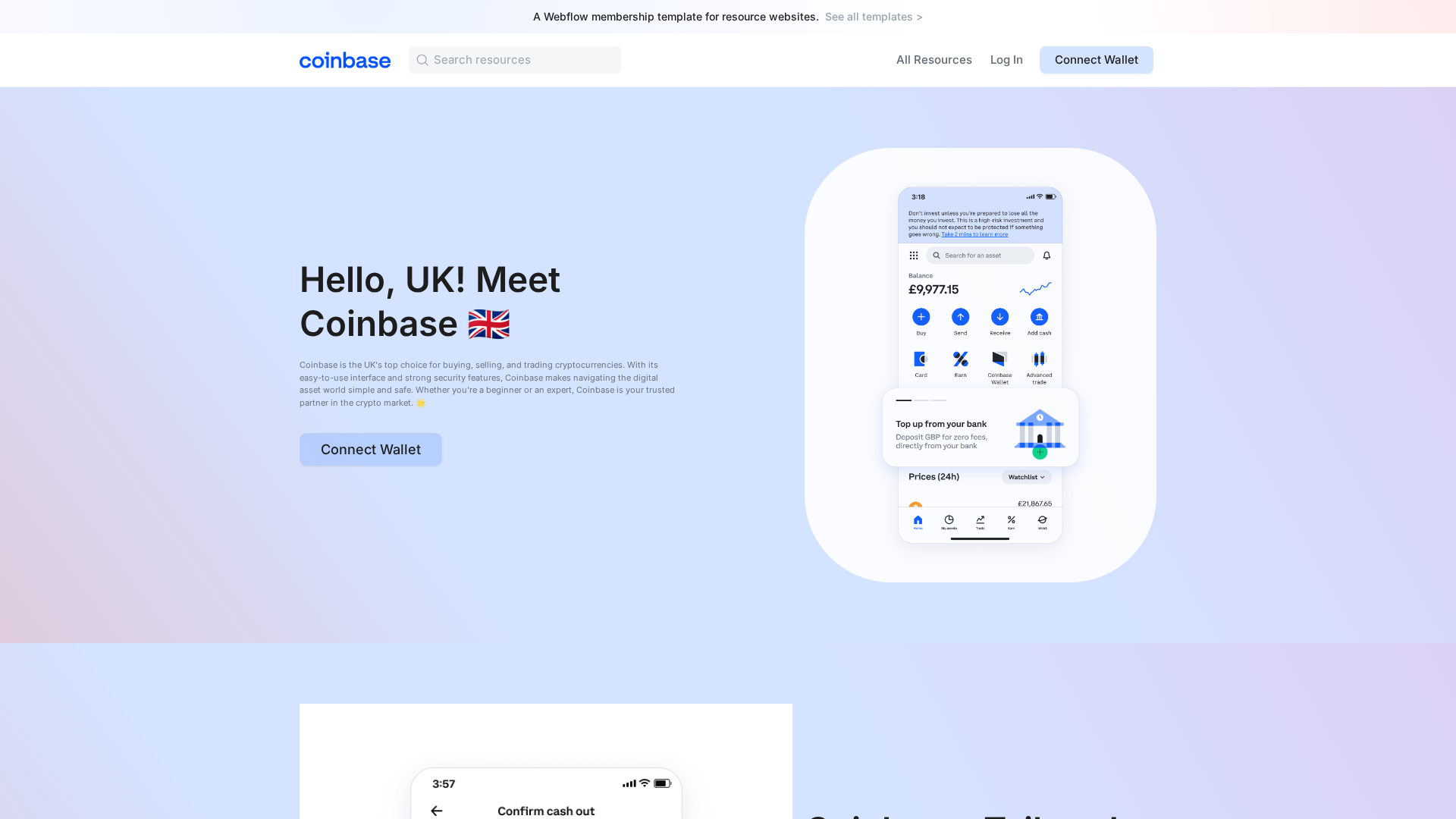 Screenshot of help--ext--coin.webflow.io