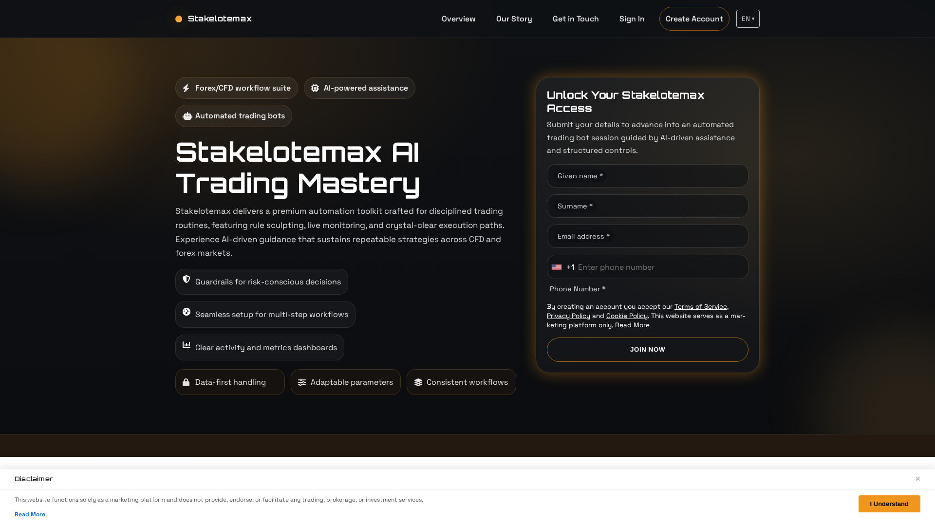 Screenshot of stakelotemax.pro