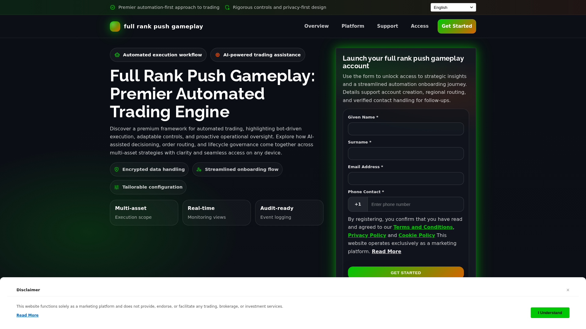 Screenshot of fullrankpushgameplay.digital