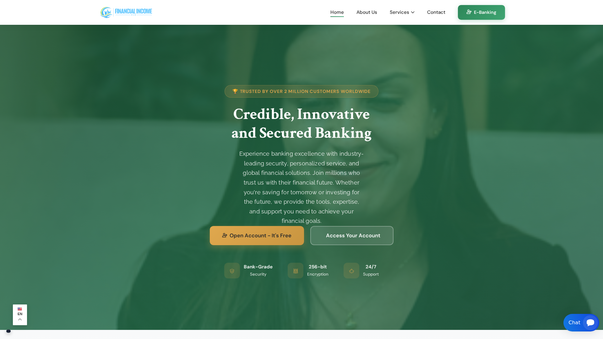 Screenshot of financialincomehub.com