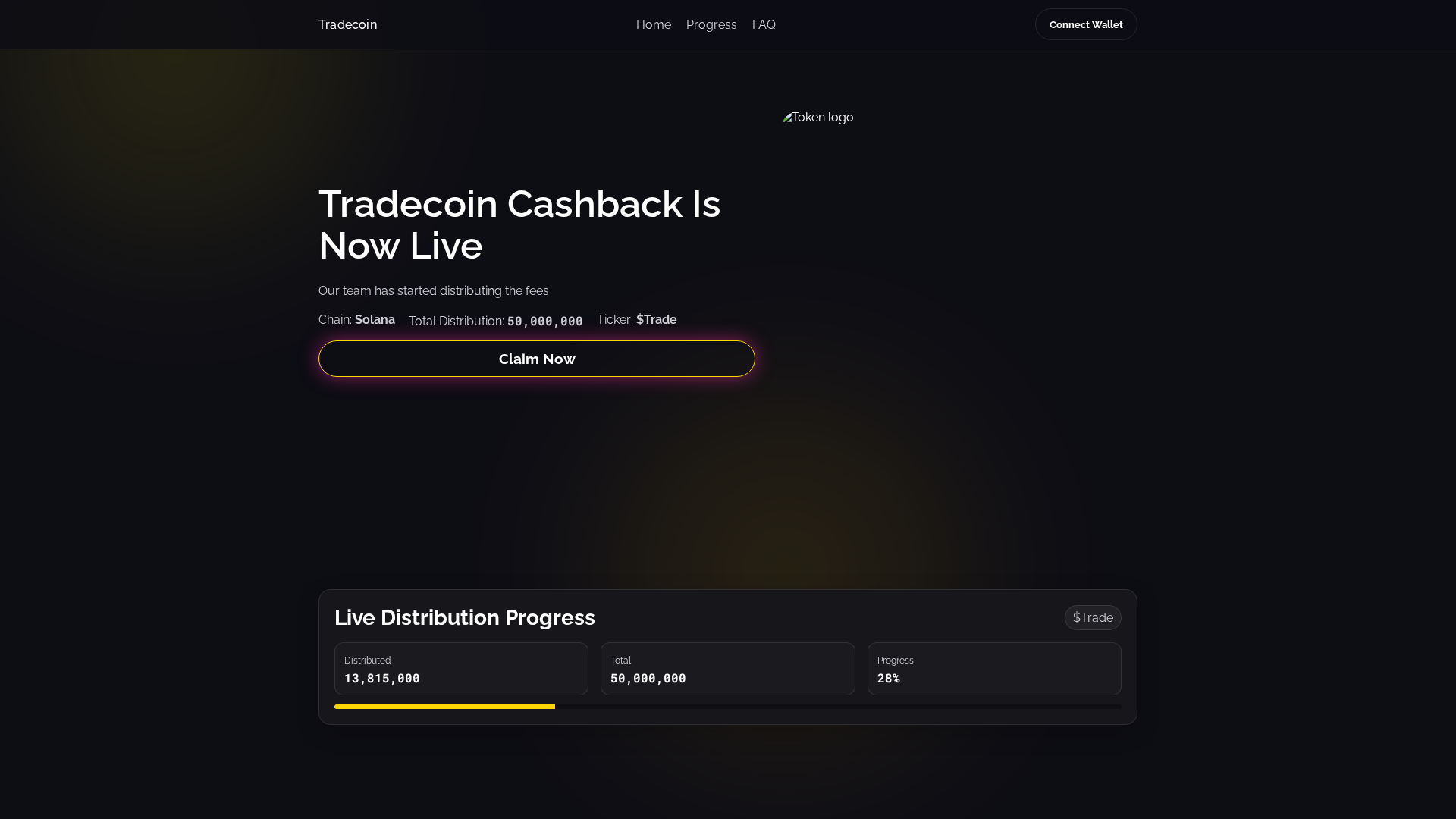 Screenshot of coin-trade.trade