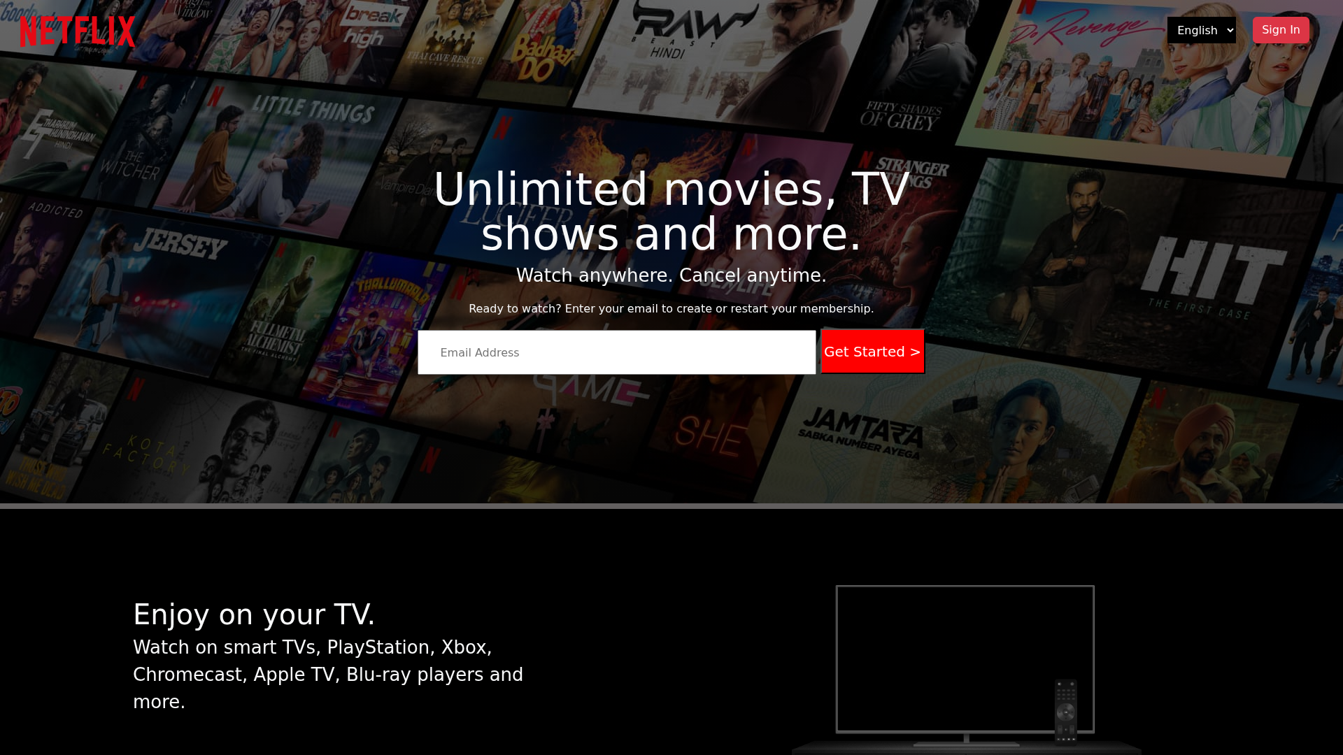 Screenshot of netflix-clone-rho-topaz.vercel.app