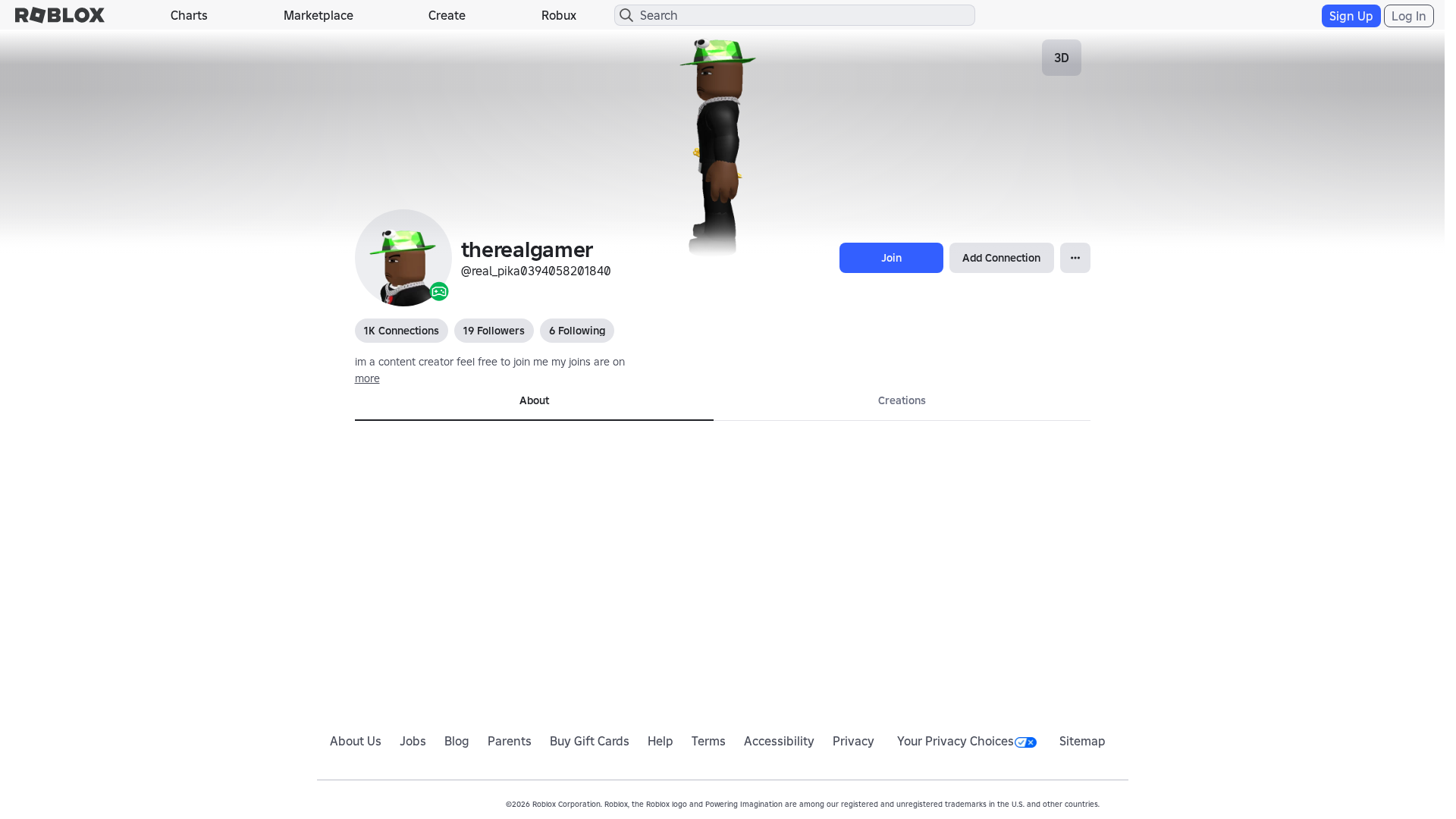 Screenshot of www.roblox.com.gr