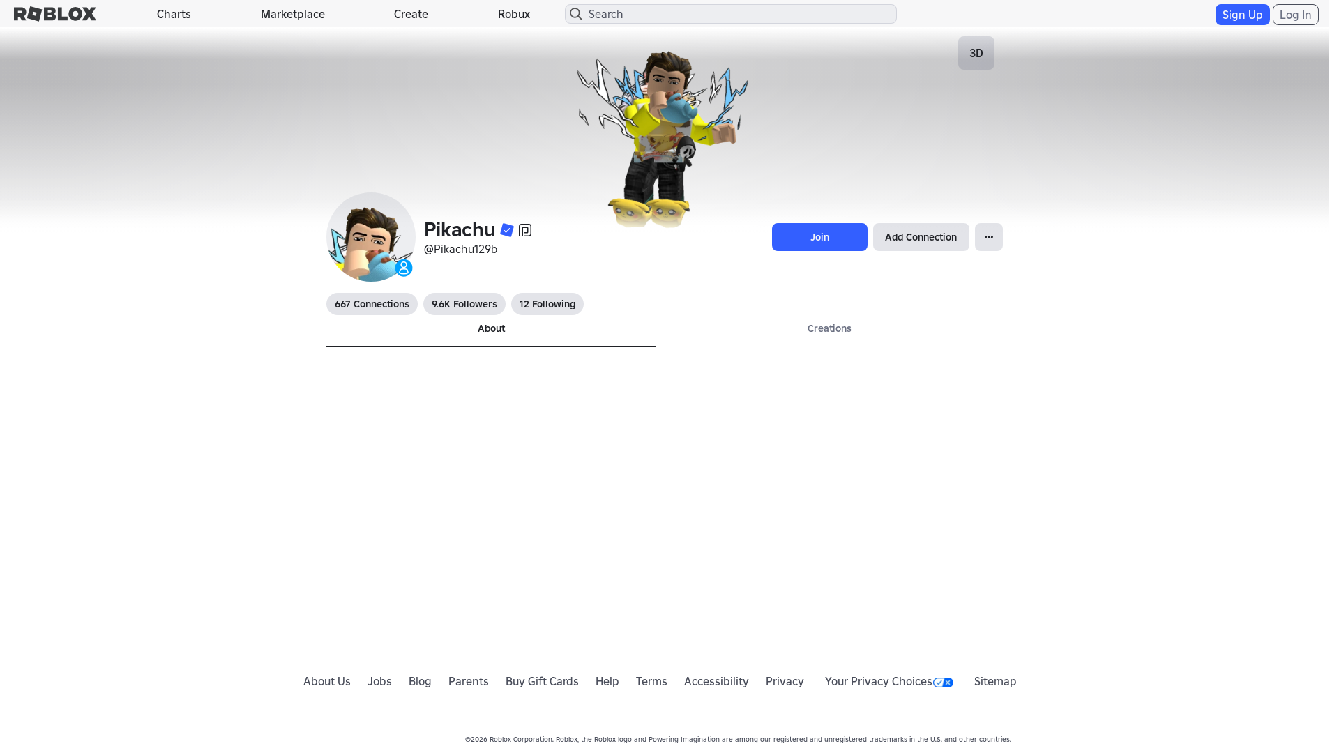 Screenshot of www.roblox.com.bi