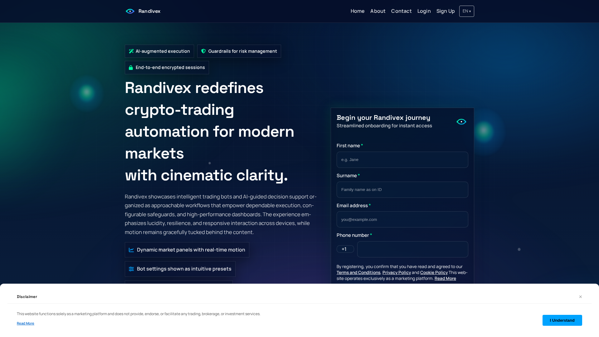 Screenshot of randivex.shop