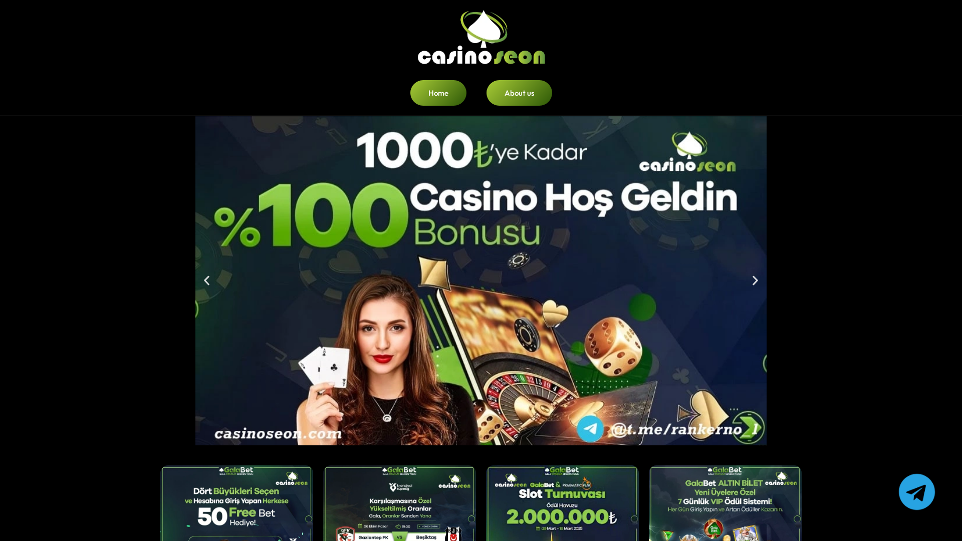 Screenshot of casinoseon.com