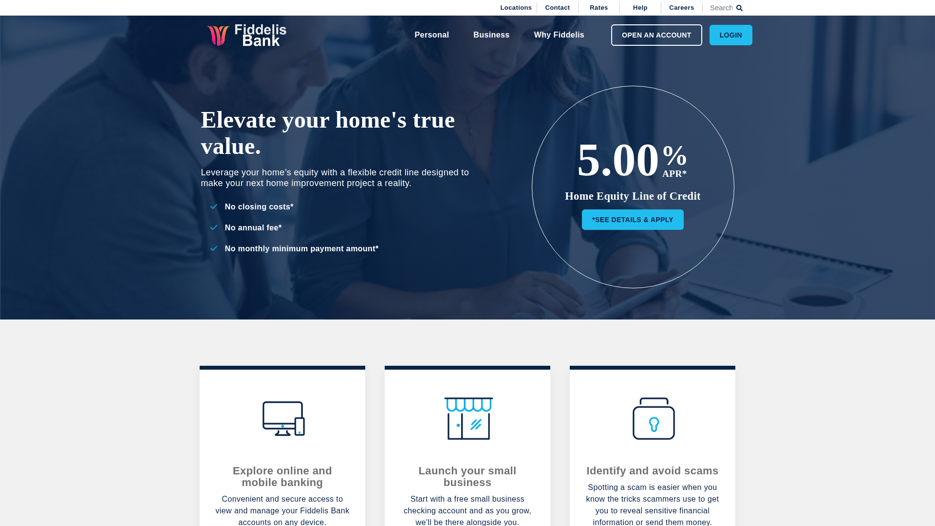 Screenshot of fiddelisb.com