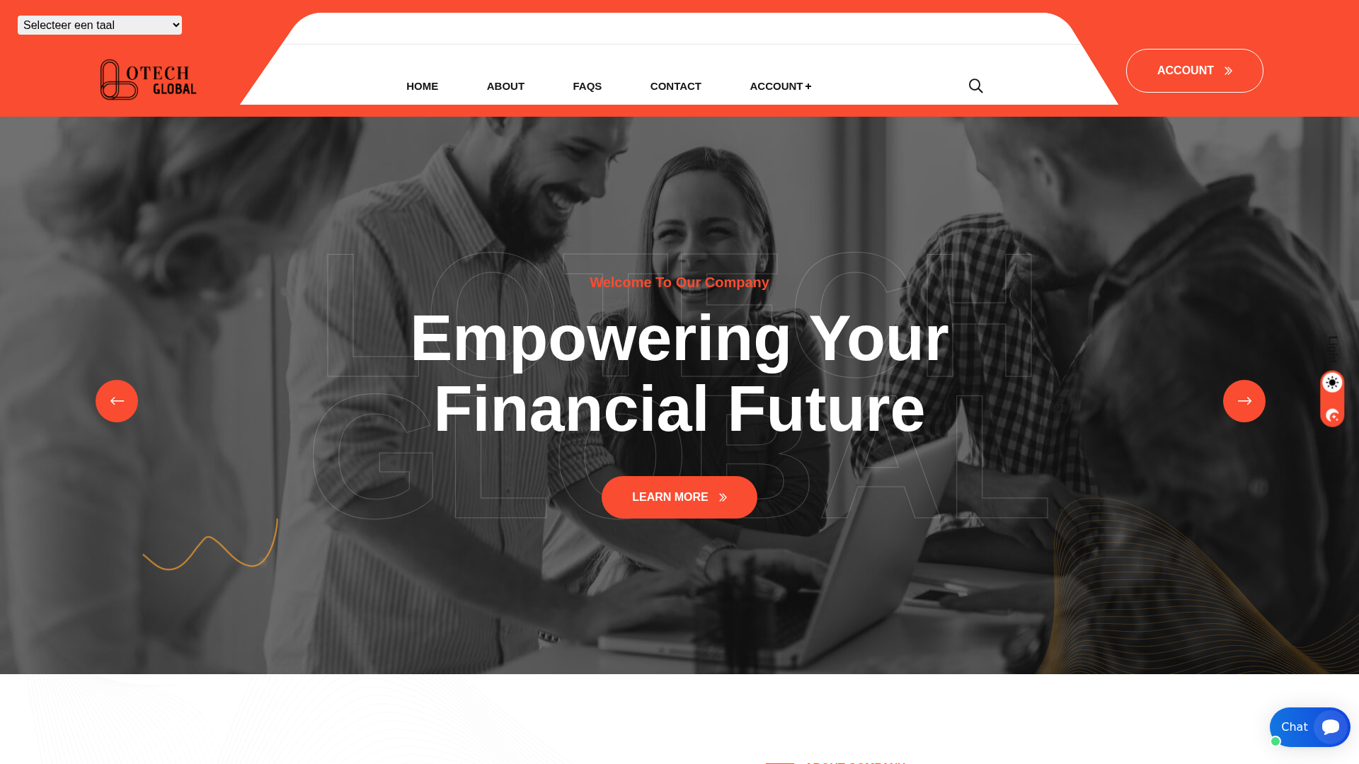 Screenshot of lotech-global.cc