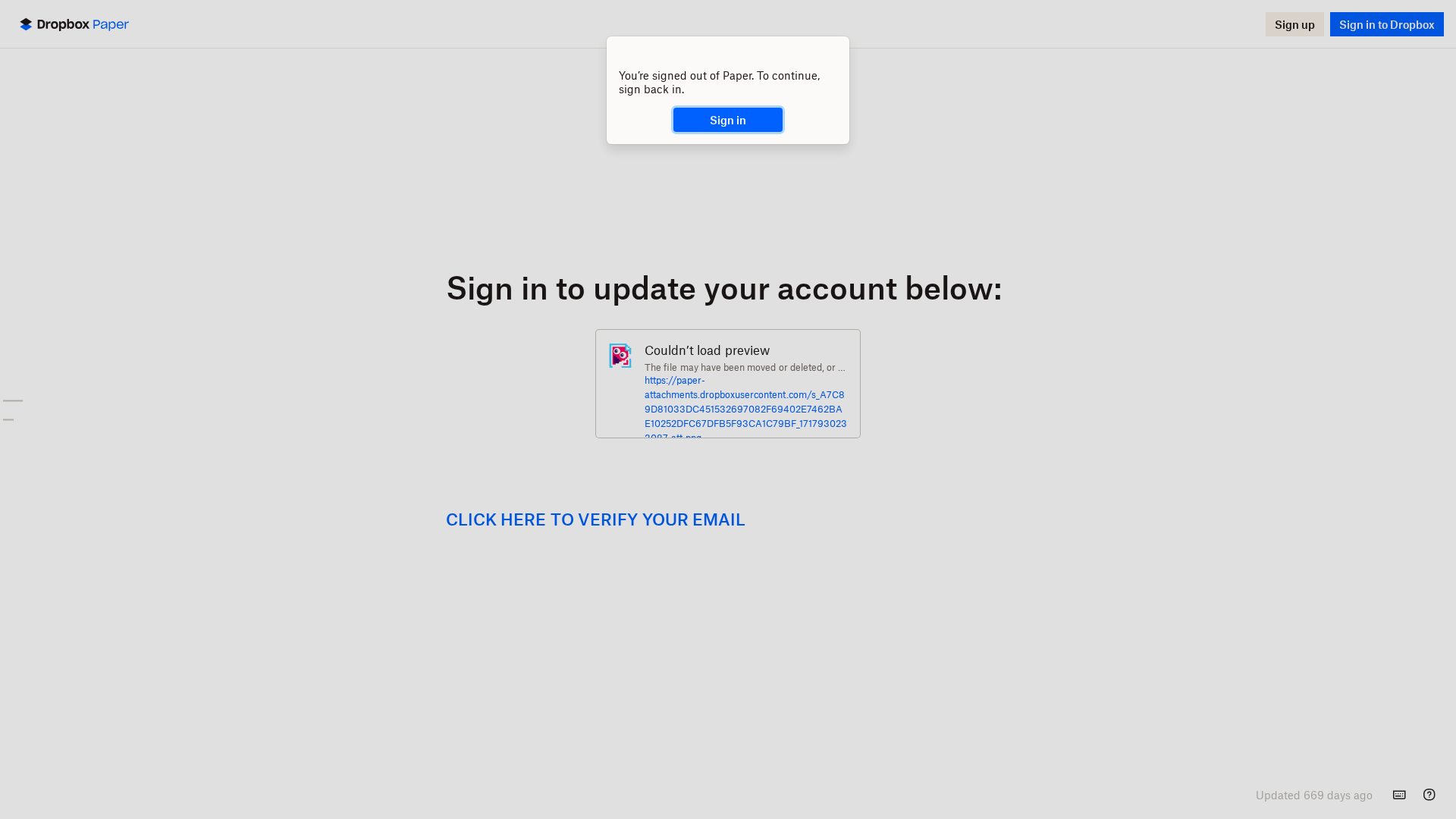 Screenshot of www.dropbox.com