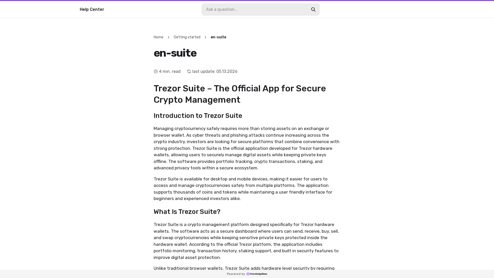 Trezor