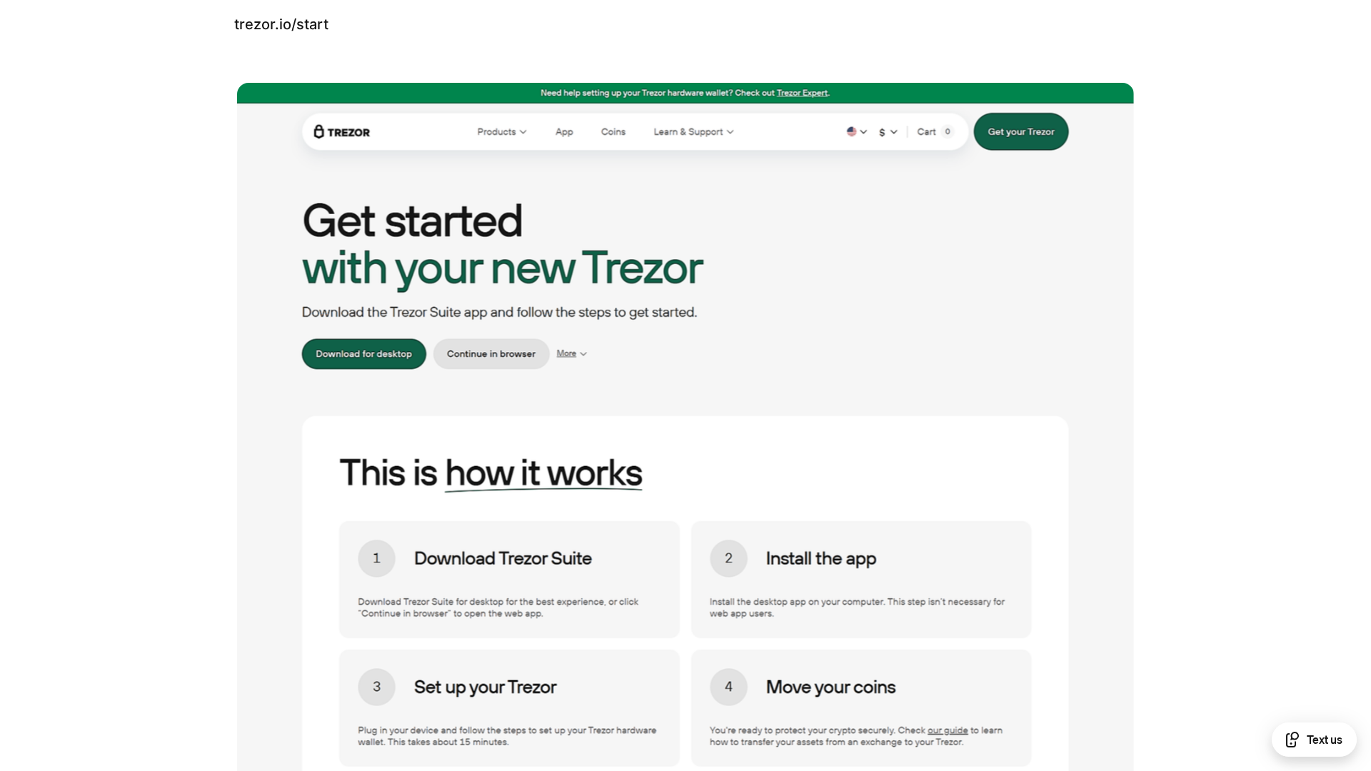 Screenshot of secure-io-trezo-us.square.site