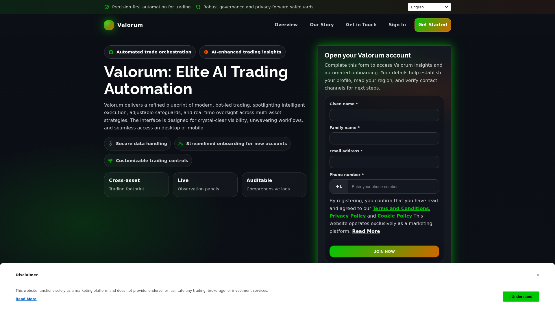Screenshot of valorum.click