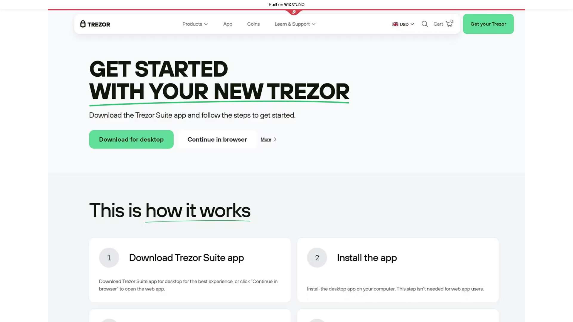 Screenshot of startsio-trezzrio.wixstudio.com