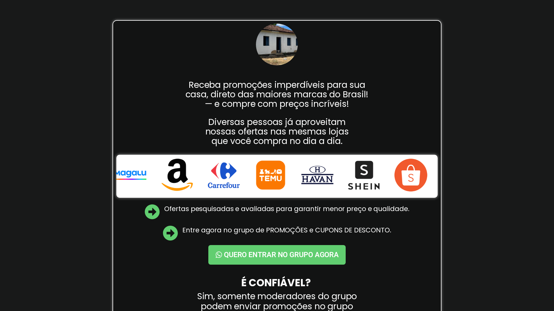 Screenshot of www.achadinhosdavolicota.shop