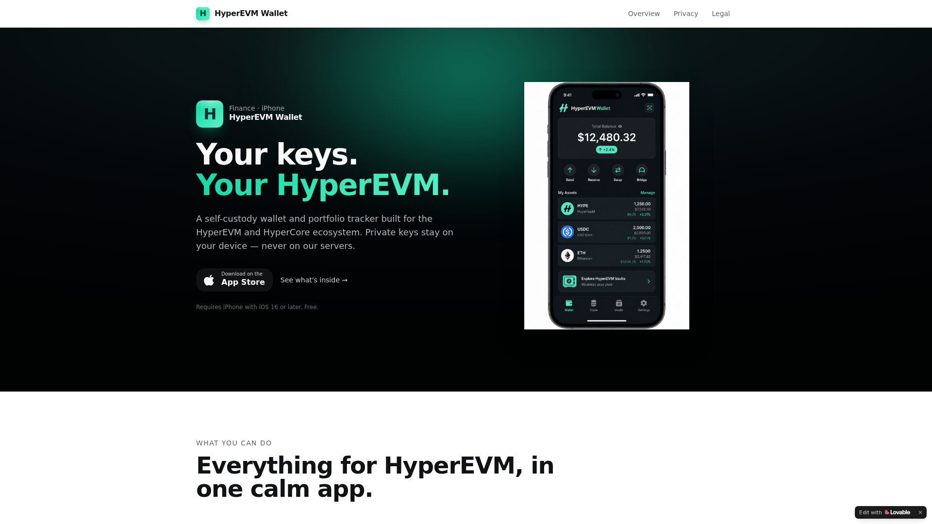 Screenshot of hypercorewallet.com