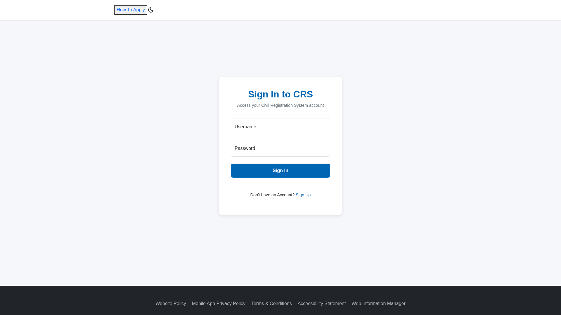 Screenshot of dc.crsorgi.gov.in.ineu.eu.cc