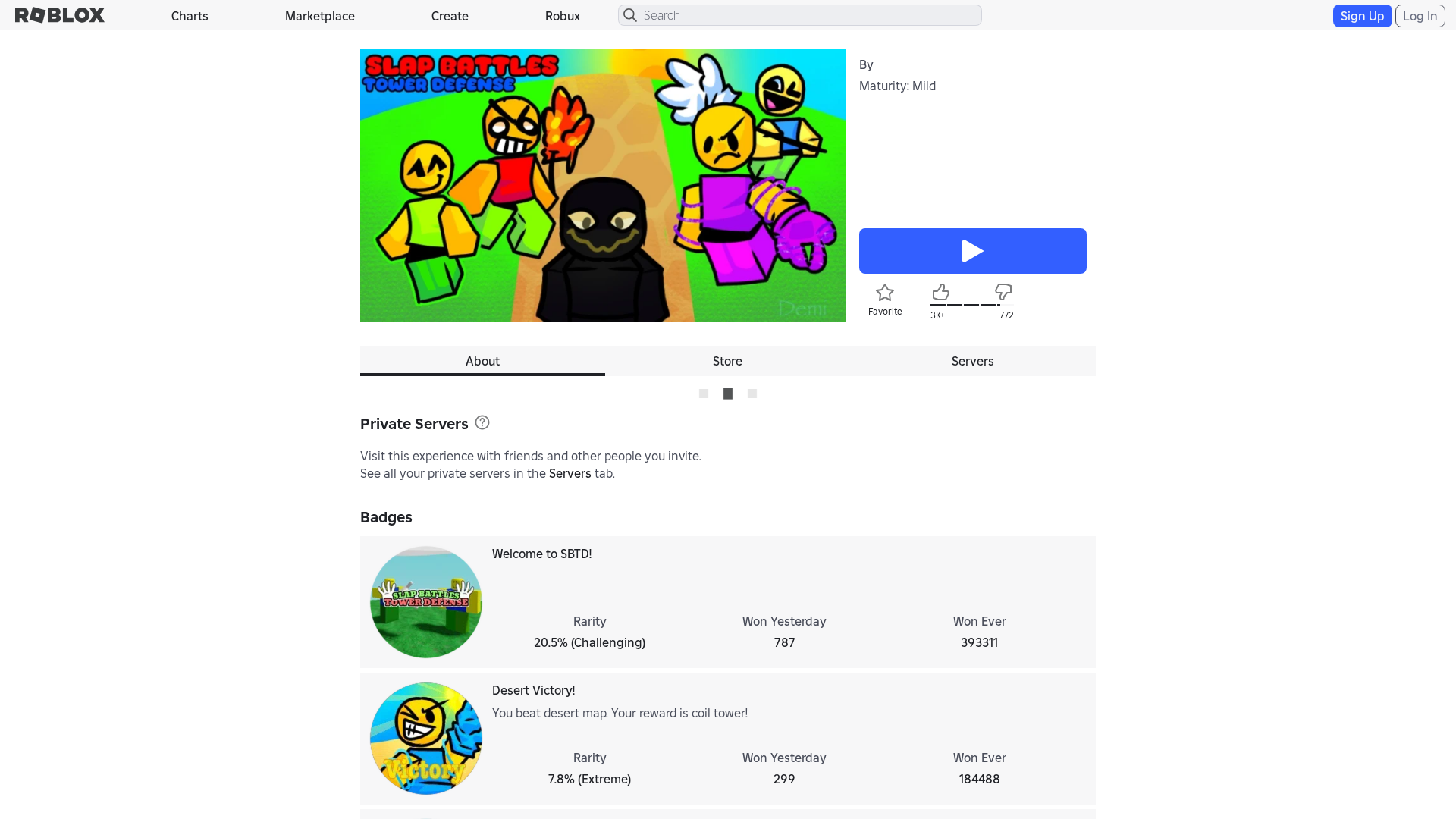 Screenshot of www.roblox.com.gr