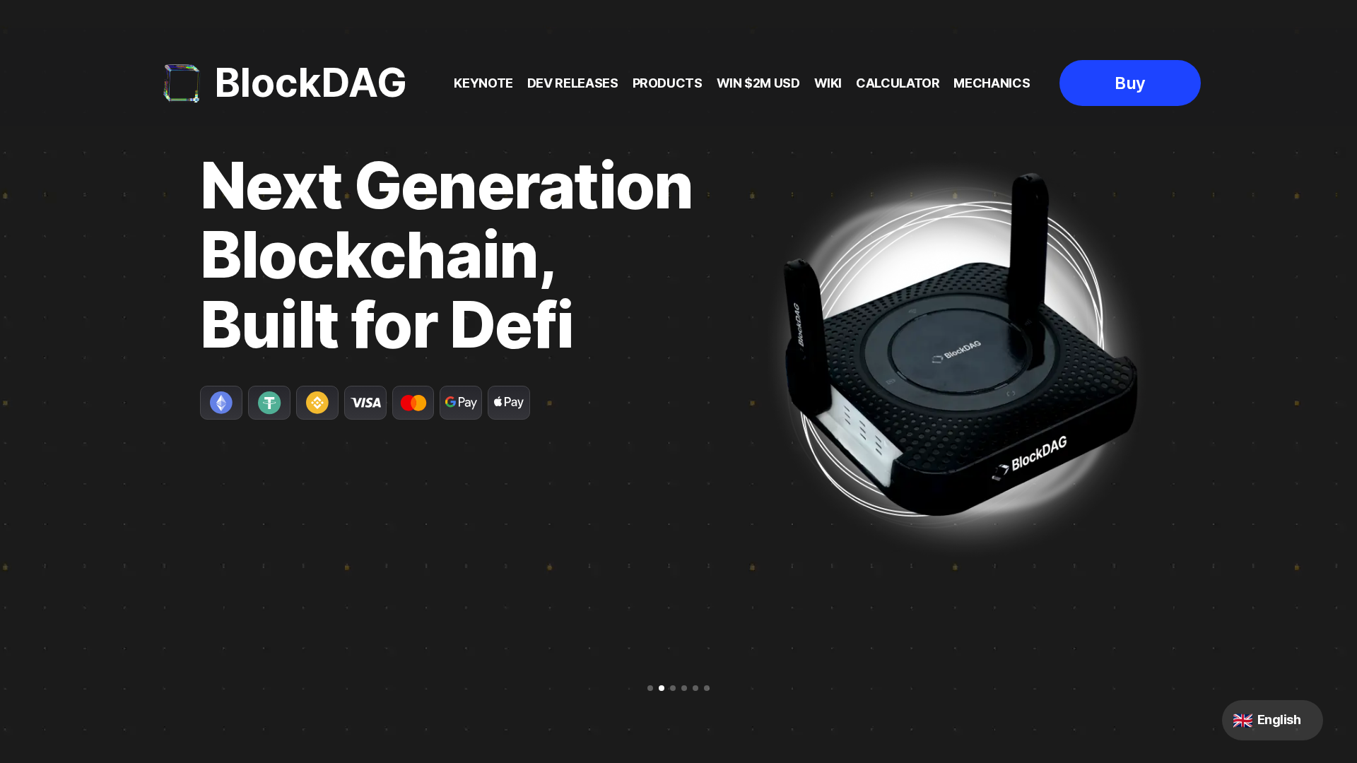 Screenshot of blockdagnetworks.pages.dev
