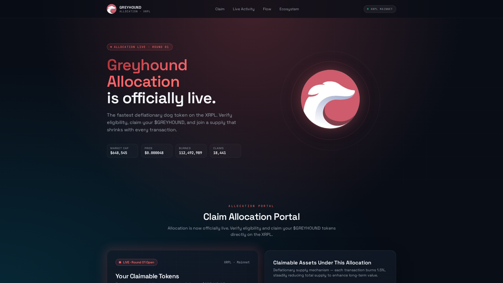 Screenshot of greyhoundlabs.info