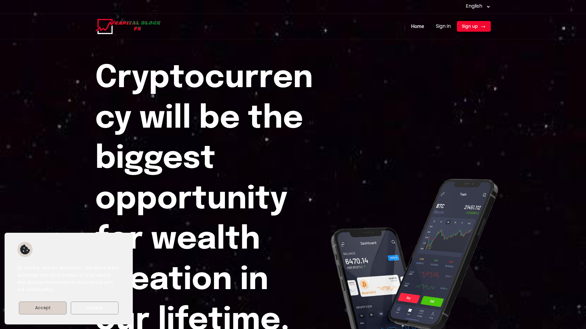 Screenshot of capialblockfx.com