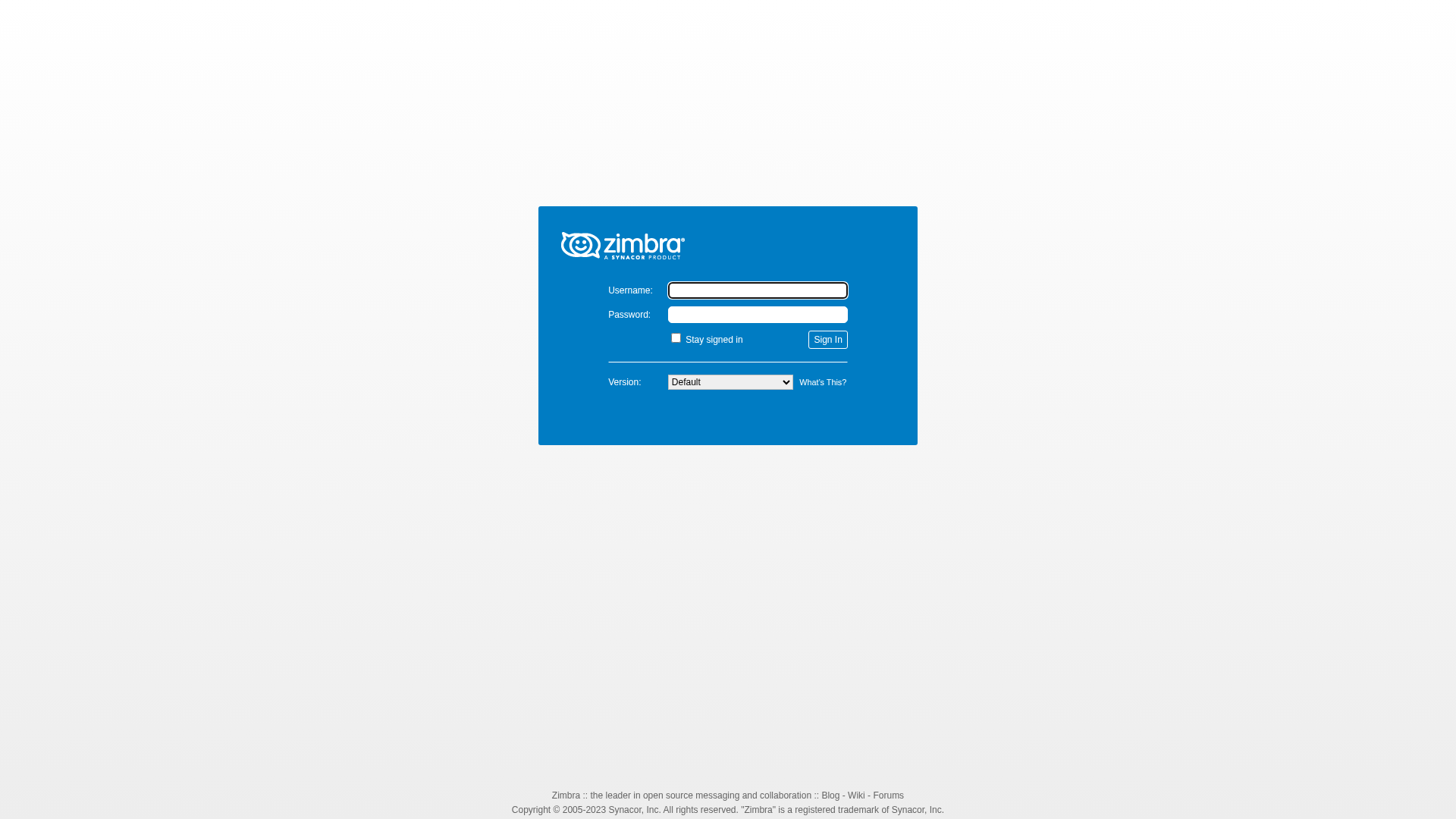 Screenshot of mail.tiszacashgroup.hu