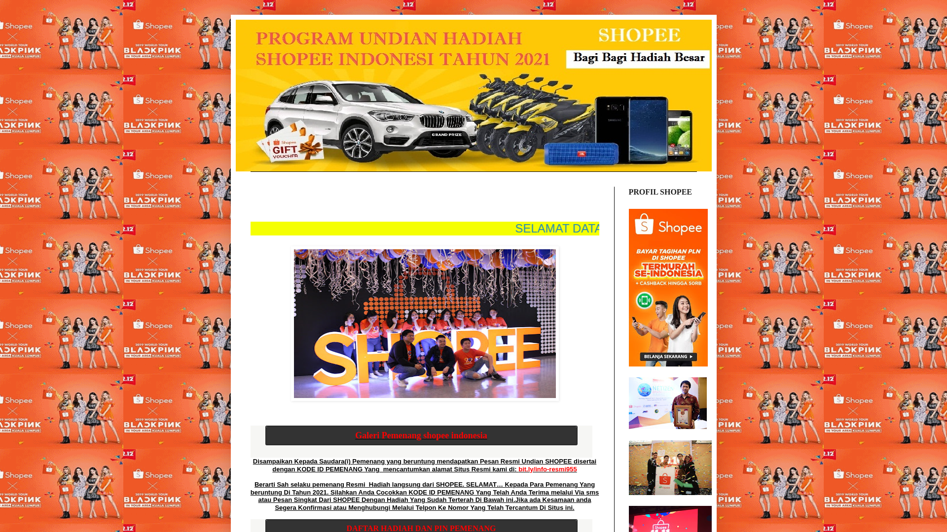 Screenshot of info-resmi955.blogspot.com