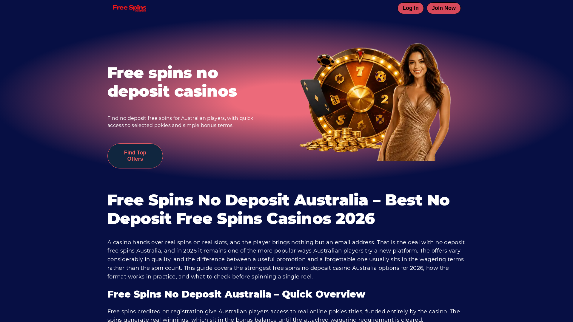 Screenshot of free-spins-no-deposit-bonus.com
