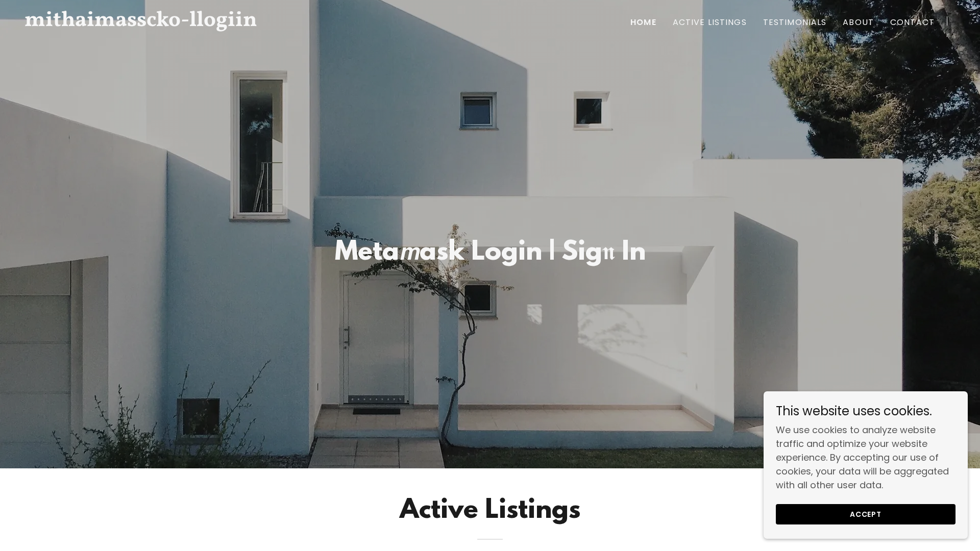 Screenshot of www.mithaimasscko-llogiin.godaddysites.com