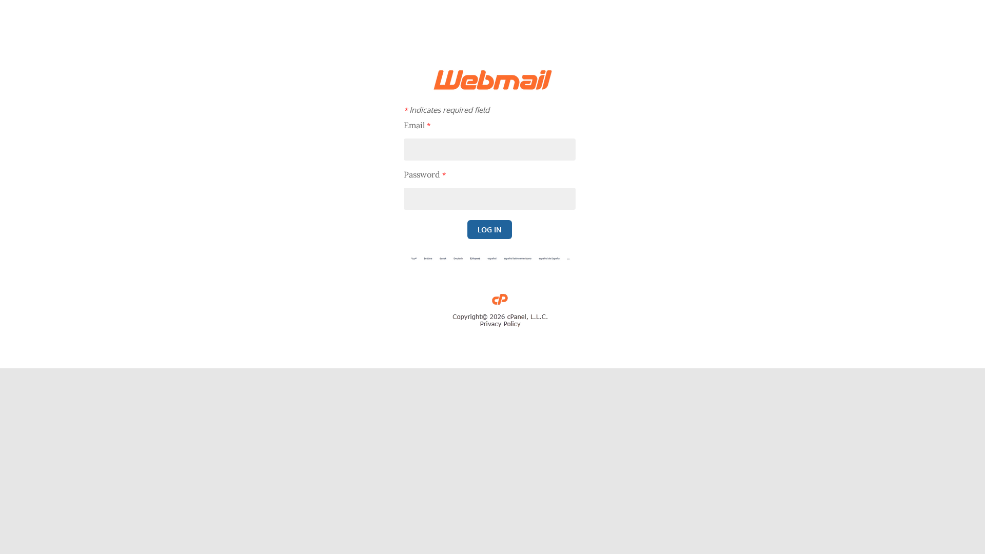Screenshot of webmailcpvsl.weebly.com