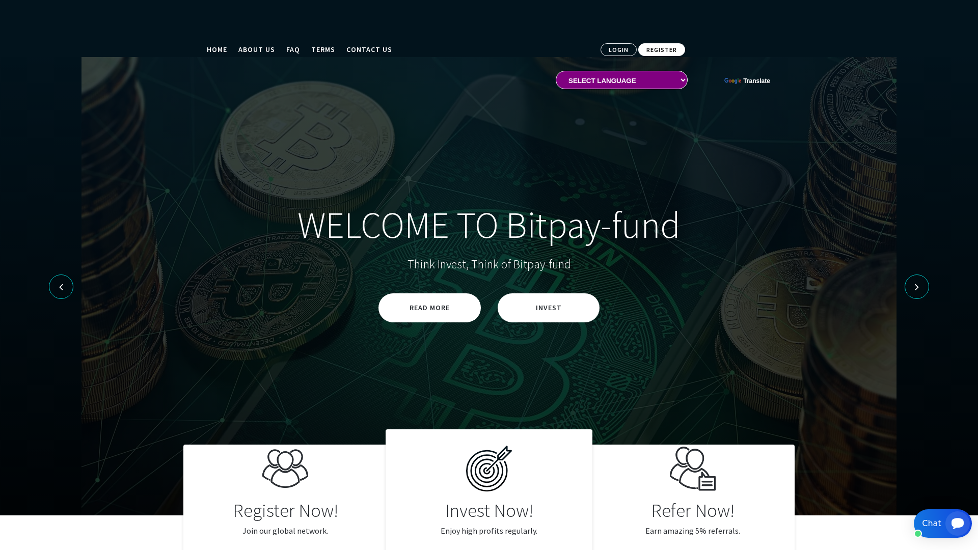 Screenshot of bitpay-funds.com