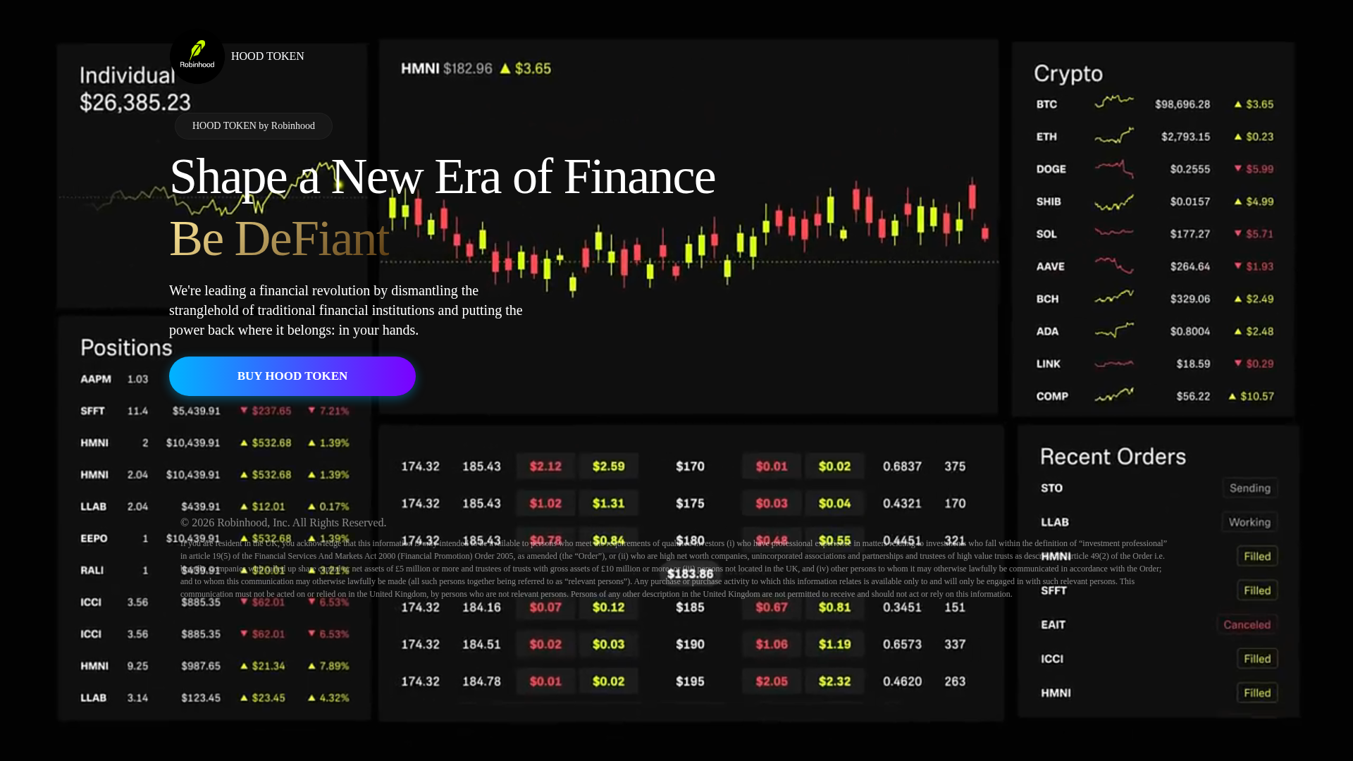 Screenshot of robinhood.nu