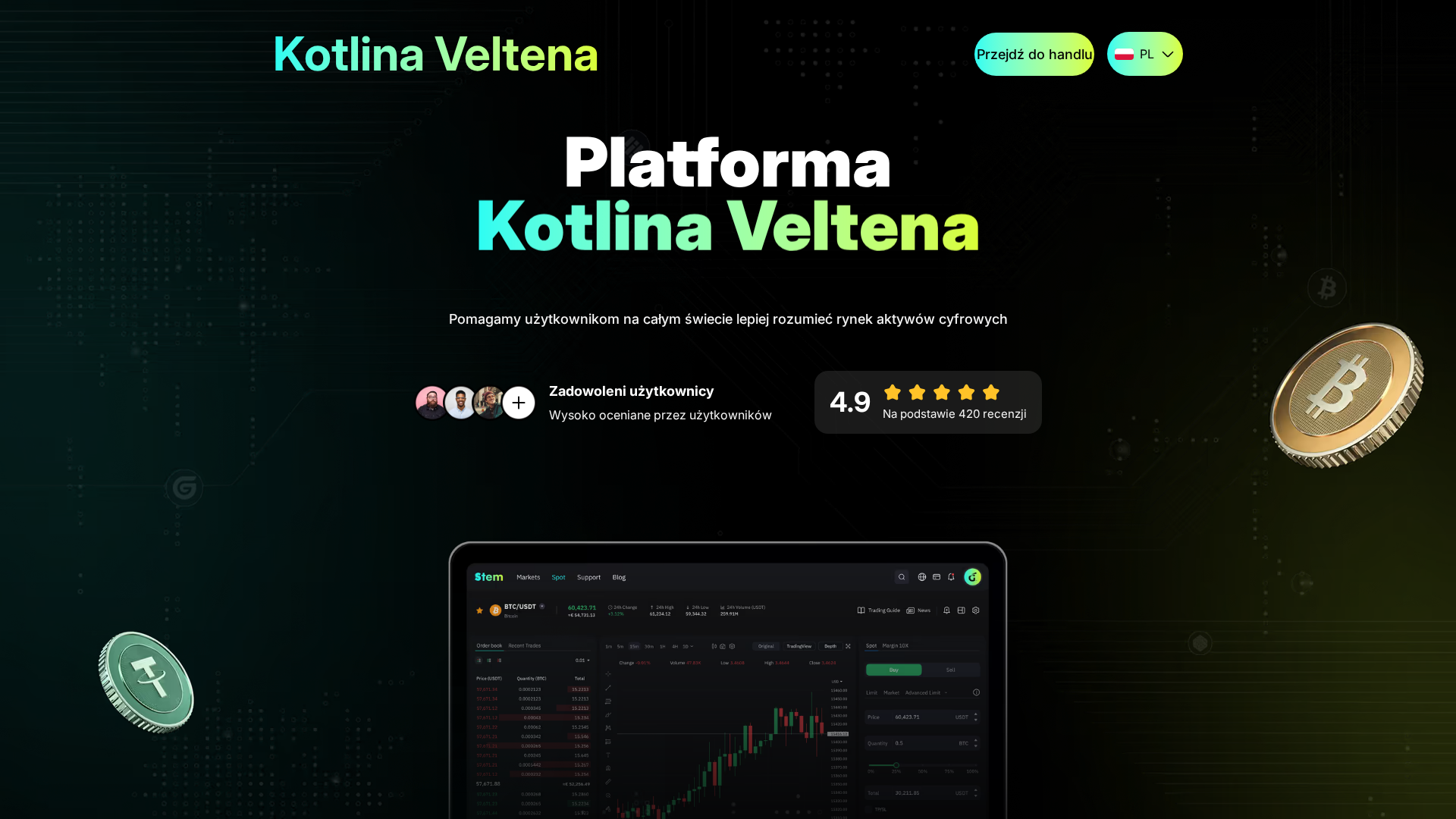 Screenshot of kotlina-veltena.com