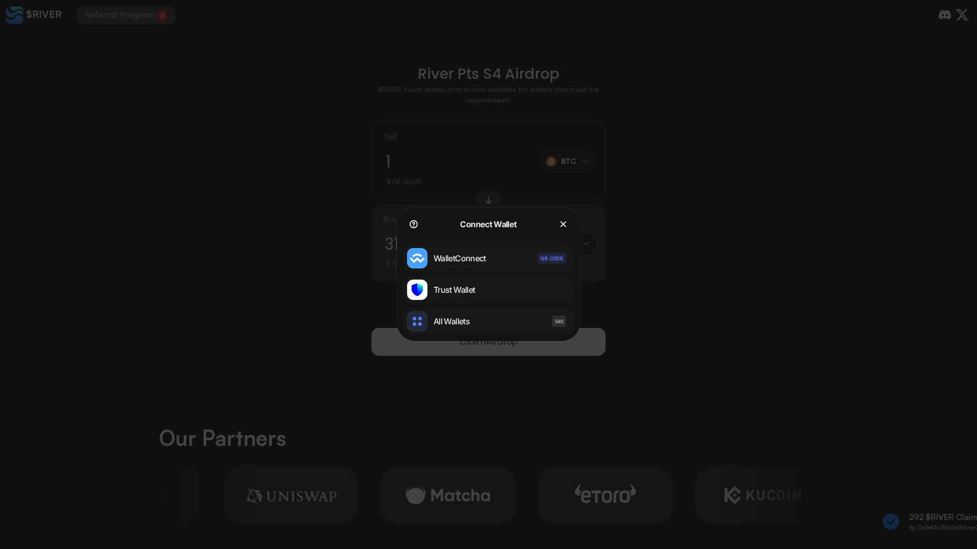 Screenshot of river-dmt.pages.dev