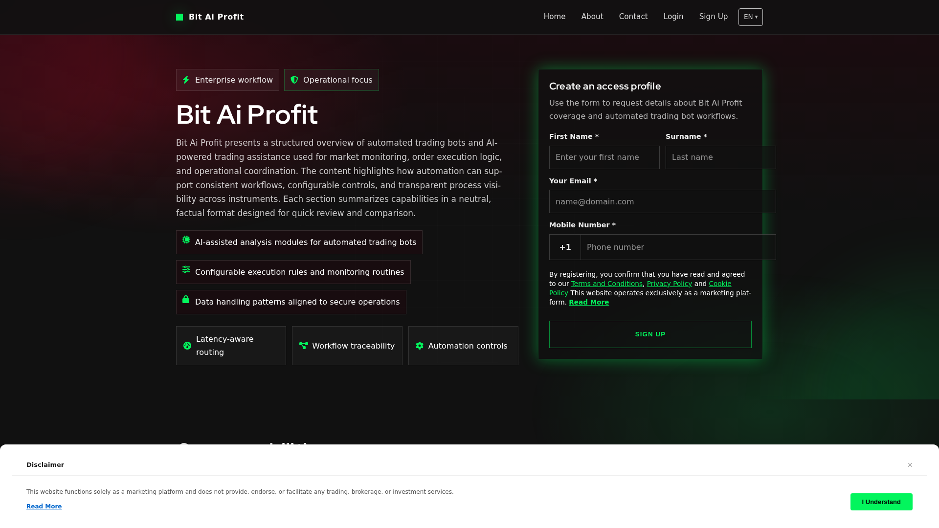 Screenshot of bitaiprofit.com