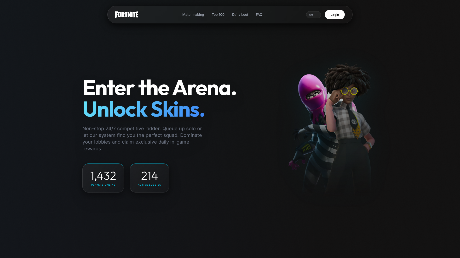 Screenshot of fortskin.pro